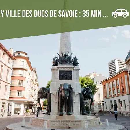Chez Flo - Clim Parking - Glg Savoie 아파트 Saint-Pierre-dʼAlbigny